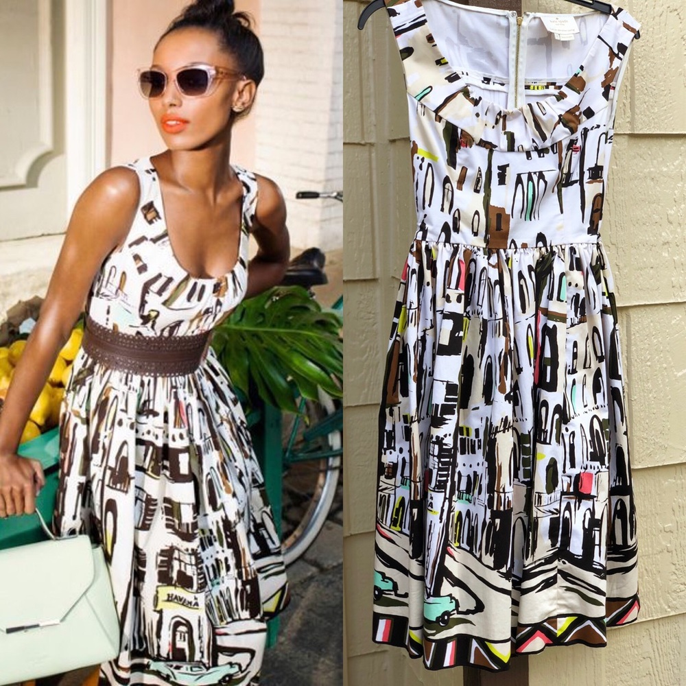 Kate spade Havana landscape  size 4